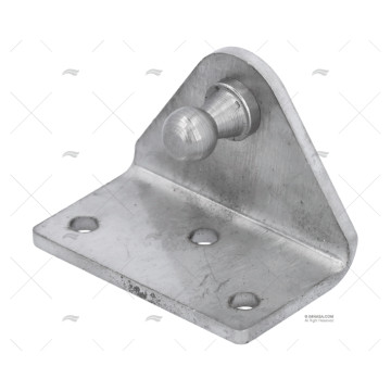 SOPORTE AMORTIGUADOR INOX 50x31mm