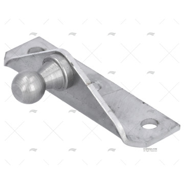 SOPORTE AMORTIGUADOR INOX 63x17mm