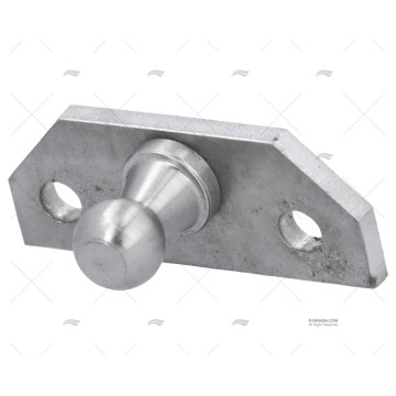 SOPORTE AMORTIGUADOR INOX 44x17mm