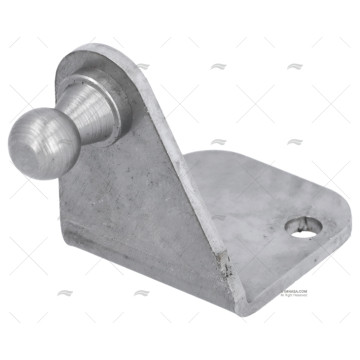 SOPORTE AMORTIGUADOR INOX 30x32mm