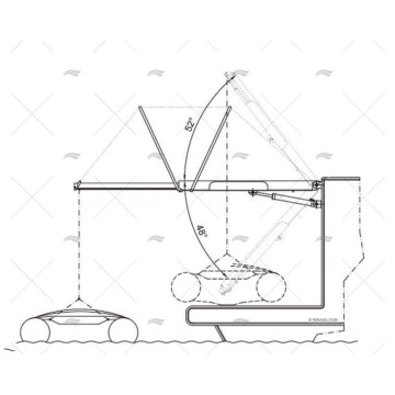 PASARELA BS PI461 12V INOX BESENZONI