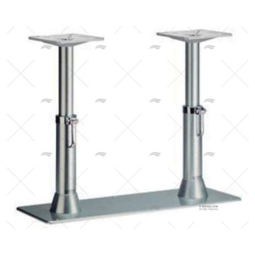 PIE MESA AJUSTABLE ALUMINIO ANODIZADO BS T138 MGF BESENZONI