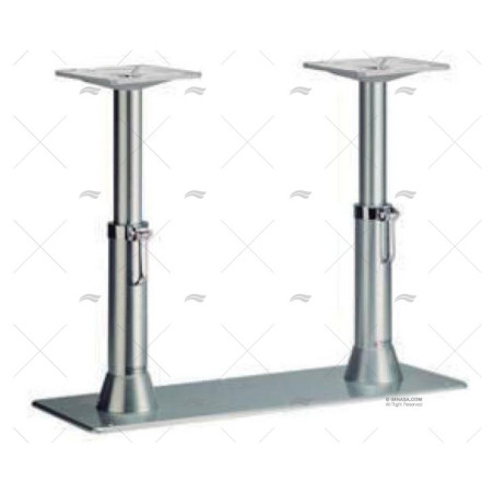 PIE MESA AJUSTABLE ALUMINIO ANODIZADO BS T138 MGF BESENZONI