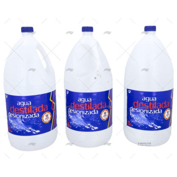 AGUA DESTILADA 5 LTR (3U.)