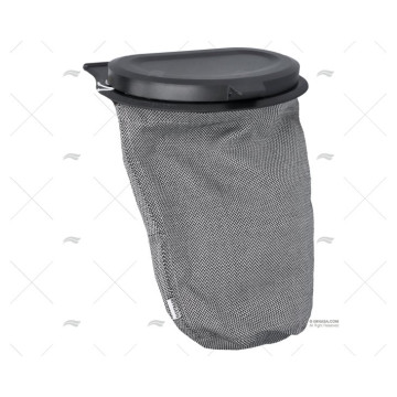 CONTENEDOR 3L BASURA FLEXTRASH GRIS