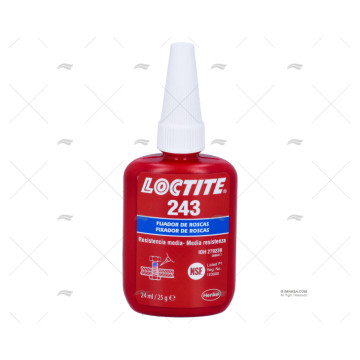 FIJADOR 243 TORNILLOS 24ml (azul) LOCTITE