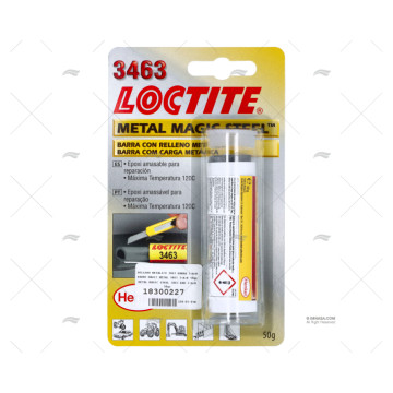 BARRA 3463 RELLENO METALICO LOCTITE