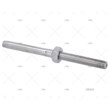 TERMINAL C/ROSCA LARGA INOX316 5mm M10