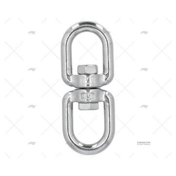 GIRATORIO INOX 8mm AISI-316