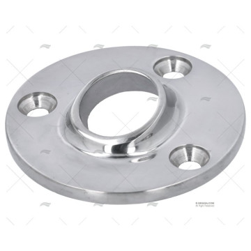 BASE REDONDA INOX SOLDABLE 25 mm 60º