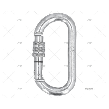 MOSQUETON KN22 UIAA L OVAL KEY LOCK KN22 UIAA L OVAL KEY LOCK