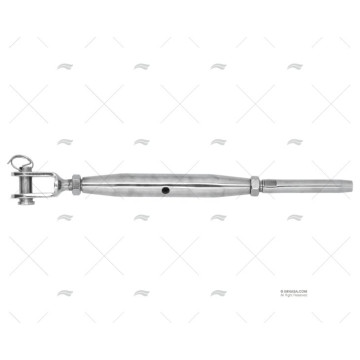 TERMINAL C/TENSOR INOX316 6mm M12