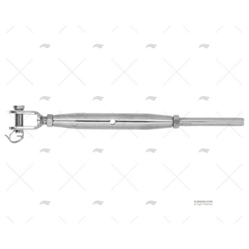 TERMINAL C/TENSOR INOX316 5mm M10