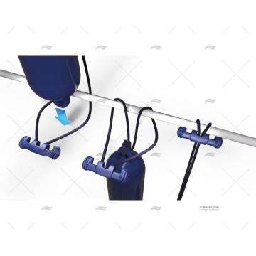 FIJACION DEFENSA SNUBBER AZUL SNUBBER