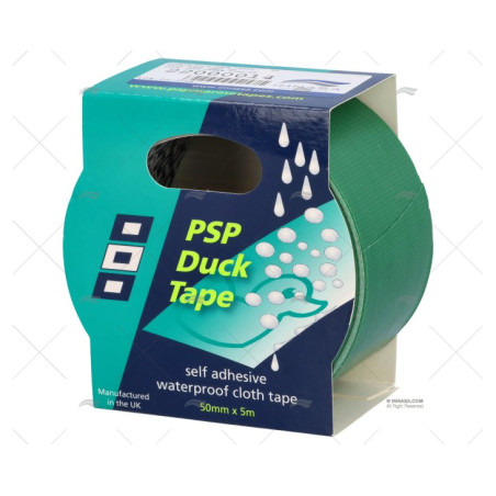 CINTA DUCK TAPE VERDE 5M