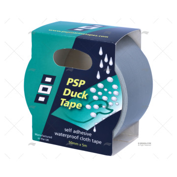 CINTA DUCK TAPE PLATA 5M