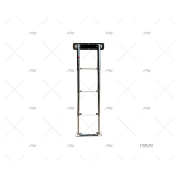 ESCALERA EMPOTRABLE INOX 4 PELDAÑOS