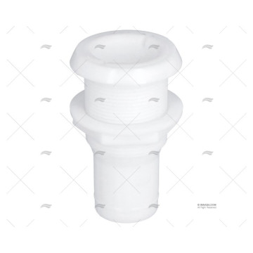 PASACASCO PLASTICO BLANCO 2"1/2