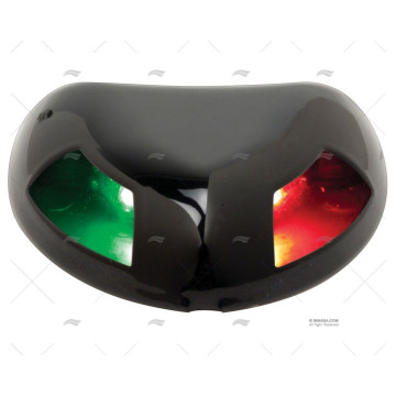 LUZ DE NAV. BICOLOR LED 12V NEGRA