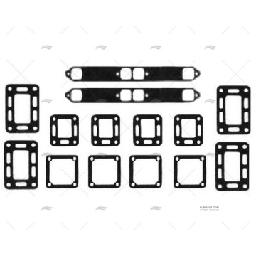 KIT COMPLETO JUNTAS COLECTOR MERC V8 BARR MARINE