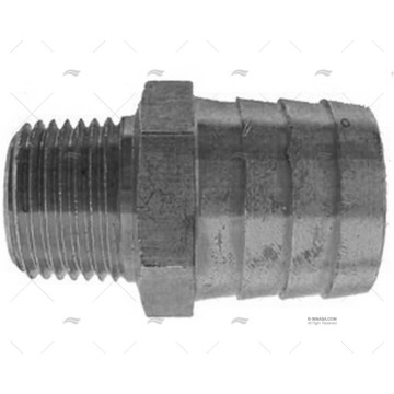 ENTRONQUE COLECTOR 1/2" NPT A 1" TUBO BARR MARINE