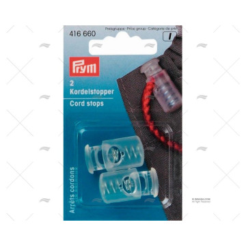 TOPES PARA CORDONES TRANSPARENTES (2) PRYM