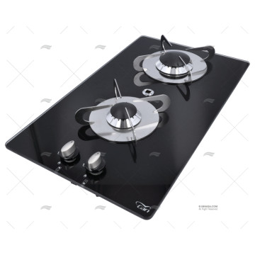 COCINA SERIE BLACK 2 FOGONES 500 CAN