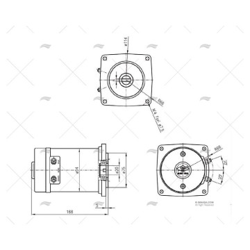 MOTOR 24V 700W PARA PROJECT X2 CIMA 1915