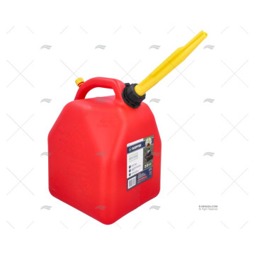 DEPOSITO COMBUSTIBLE 20L SCEPTER ROJO