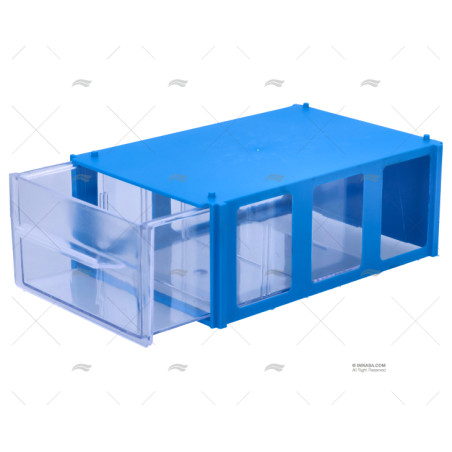 CAJA PORTAOBJETOS AZUL (1)