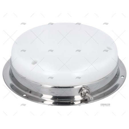 PLAFON 140 MM INOX 5W