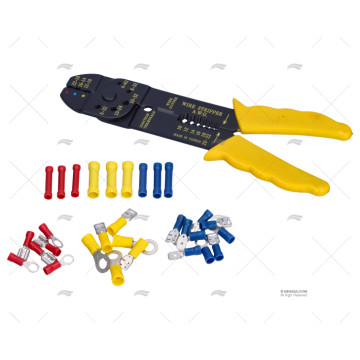 KIT ELECTRICO TERMINALES MAS PINZA -31 PIEZAS-