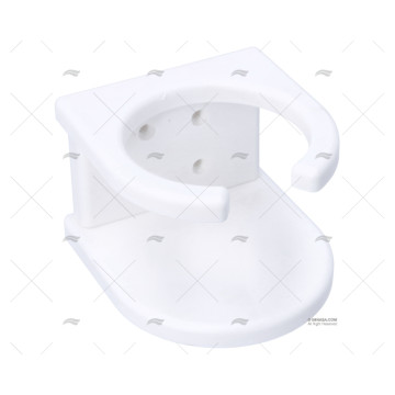 SOPORTE PLASTICO PARA UN VASO