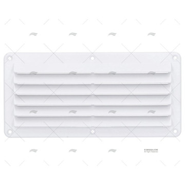 REJILLA PLASTICO BLANCA 261mm