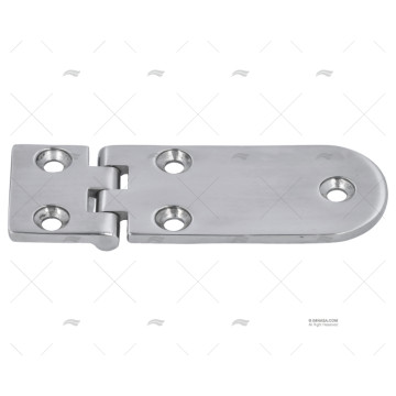 BISAGRA DESMONTABLE INOX RECTANGULAR Y REDONDA ALARGADA 40 mm