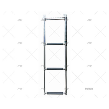 ESCALERA TELESCOPICA INOX MODELO FINGER GRIP