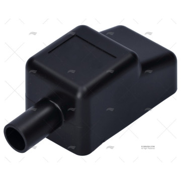 TAPA BORNE NEGRO CABLE 1/2" - 12.7mm