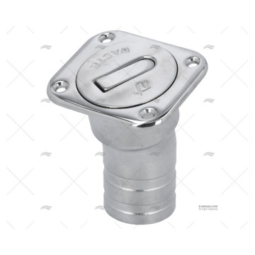 TAPON WASTE 38mm INOX