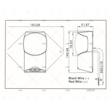 LUZ TOPE FARO DE CUBIERTA LED 9-33V