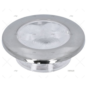 LUZ EMPOTRADA LED 12V INOX