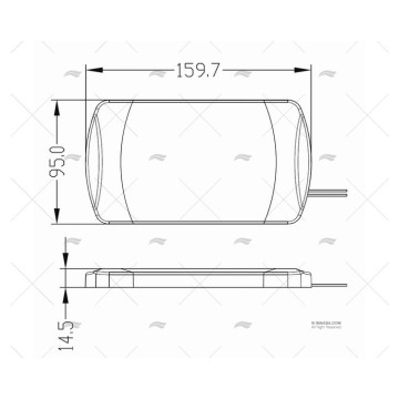 LUZ LED COMPARTIMENTO MOTOR 10-30V