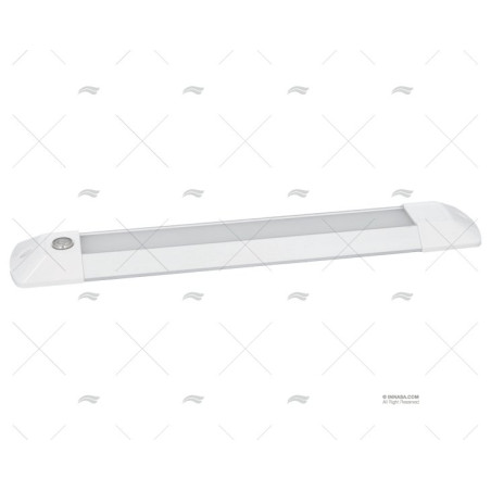 PLAFON LED 10-30V BLANCO /ROJO PVC