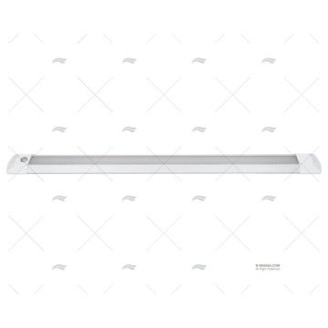 PLAFON LARGO LED 10-30V PVC BLANCO / BLANCO-ROJO