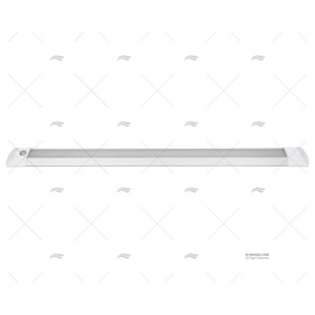 PLAFON LARGO LED 10-30V PVC BLANCO / BLANCO-ROJO