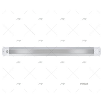 PLAFON LARGO LED 10-30V PVC BLANCO / BLANCO-ROJO