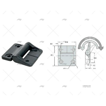 BISAGRA DE CONTROL DE POSICIONAMIENTO SOUTHCO