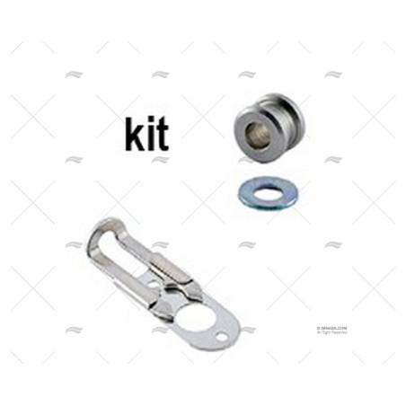 KIT 1 CIERRE DESLIZANTE INOX