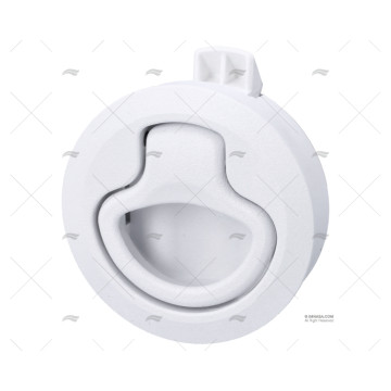 CIERRE ENCASTRADO FLUSH PULL BLANCO PVC SOUTHCO