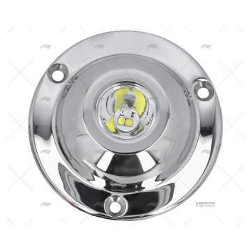 LUZ SUMERGIBLE BLANCO 12V INOX 2L