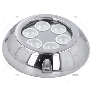 LUZ SUMERGIBLE AZUL 12V INOX